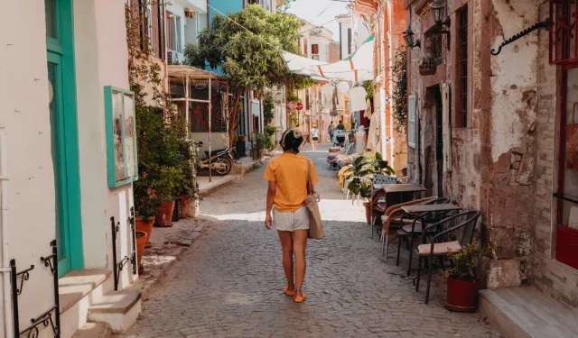 Burası Ayvalık'ın En Gözde Yeri! Herkes Akın Akın Buraya Koşuyor!