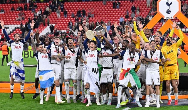 Avrupa Ligi'nin Şampiyonu Tottenham Oldu! Tottenham 17 Yıl Sonra İlk Kez Kupa Kazandı