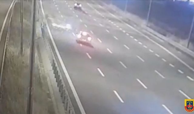 Kuzey Marmara Otoyolu'nda Korkutan Kaza! 5 Kişi Yaralandı!