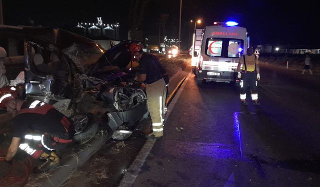 Bandırma-Bursa Yolunda Kaza Paniği! Araç Kontrolden Çıktı, Yaralı Var!