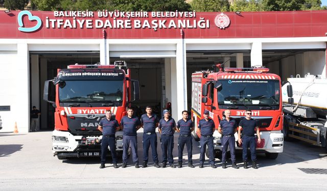 Balıkesir’den Sakarya’daki Orman Yangınına Tam Destek