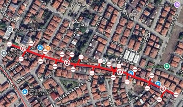 Gönen'de O Yol Trafiğe Kapatılıyor!