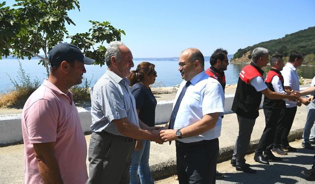 Vali İsmail Ustaoğlu'ndan Erdek Çıkarması