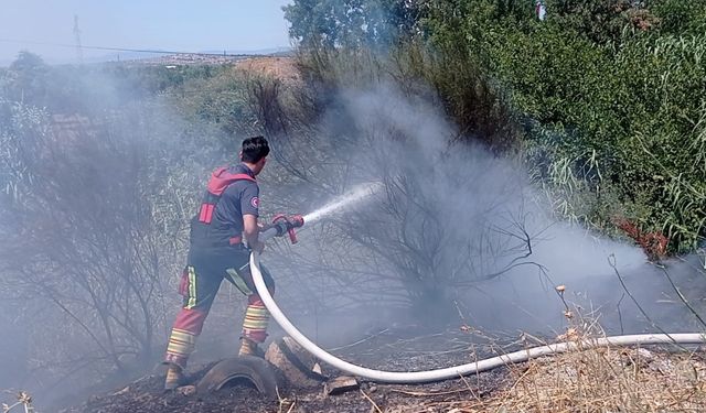 Balıkesir'de Yangın Paniği! Gömeç Alevlere Teslim Oldu!