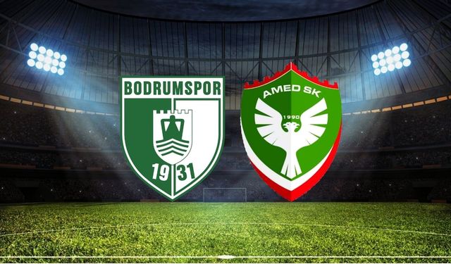 Bodrum FK - Amedspor Maçı Ne Zaman? Saat Kaçta? Maç Yayınlanacak Mı?