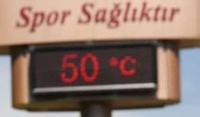Termometreler 50 Dereceyi Gösterdi! Türkiye'de Sıcaklık Rekoru Yenilendi!