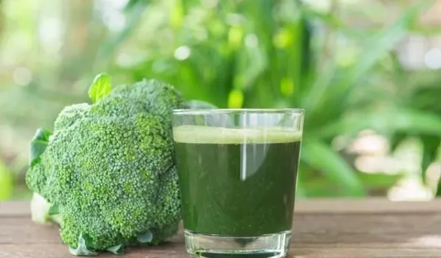 Gastronomi ve Sağlık Dünyasının Yeni Trendi… Brokoli Suyu…