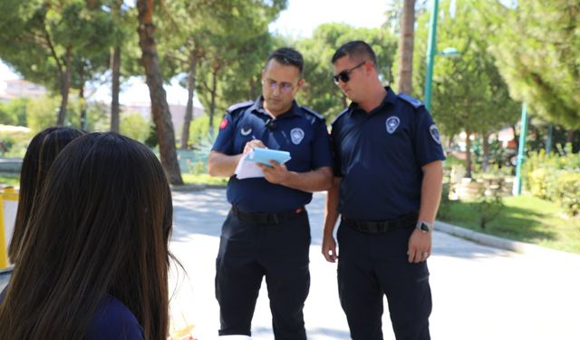 Yere Çöp ve İzmarit Atanlar Yandı! Edremit Belediyesi Para Cezası Kesmeye Başladı!