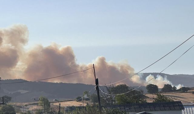 Susurluk’ta Büyük Yangın Başladı!