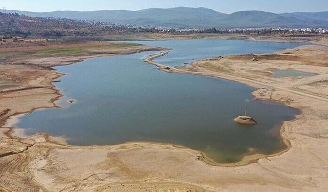 Çeşme'den Sonra Şimdi de Bodrum Alarm Veriyor! Barajlarda Kuraklık Tehlikesi Büyüyor