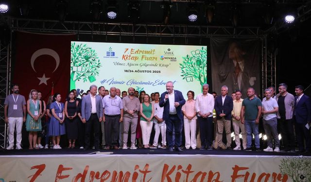 7. Edremit Kitap Fuarı Coşkuyla Sona Erdi