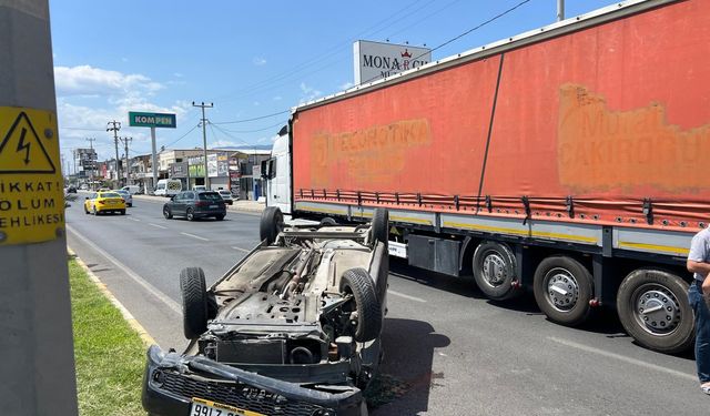 Feci Kaza! Edremit - Çanakkale Yolunda Trafik Felç Oldu