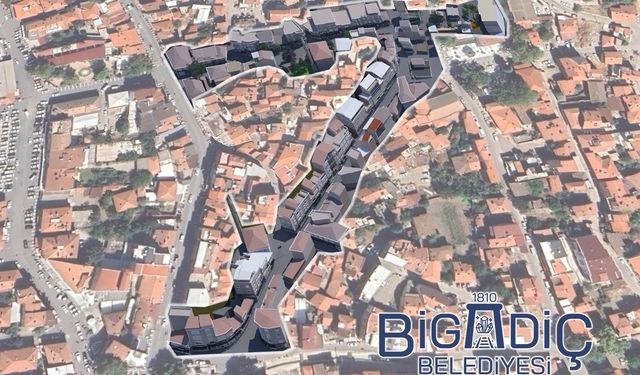 Caddeler Yenileniyor: Bigadiç’te “Sokak Sağlıklaştırma” Projesi Başladı