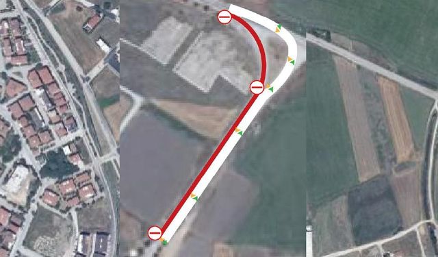 Gönen’de Yol Çalışması! Şehit Cengiz Topel Caddesi Trafiğe Kapandı