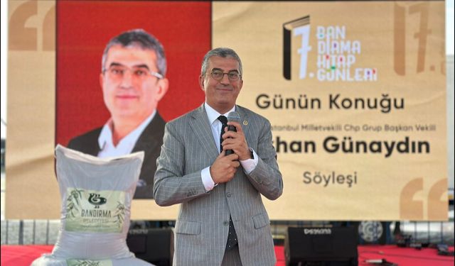 Gökhan Günaydın Bandırma'da konuştu: Asıl beka sorunu tarım!