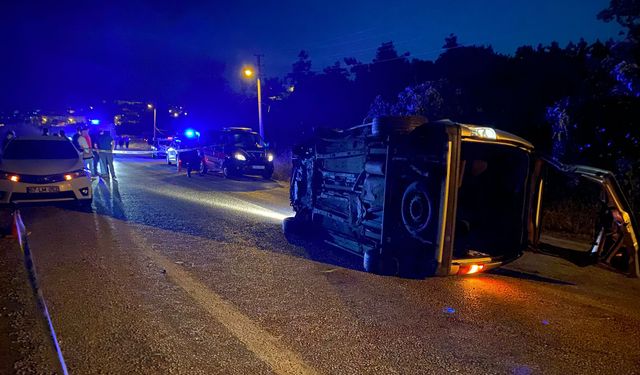 Direğe çarpan Uzman Çavuş olay yerinde hayatını kaybetti