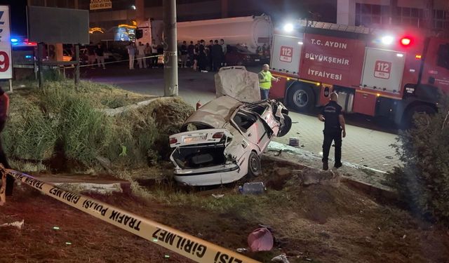 Aydın Efeler'de Feci Kaza! Zincirleme Trafik Kazasında 1 Kişi Hayatını Kaybetti, 5 Yaralı Var!