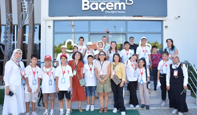 “Kırsaldan Kozmosa Bilim 3” Projesi BAÇEM’de Öğrencilerle Buluştu