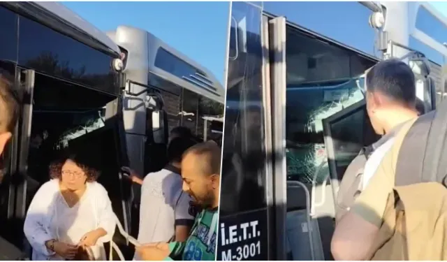 Kadıköy'de Feci Kaza! İki Metrobüs Birbirine Girdi!