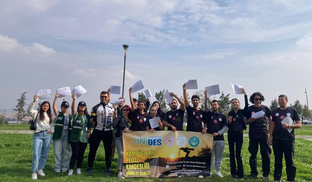 Balıkesir Üniversitesi’nde “Pedal Kardeşliği” Bisiklet Şenliği Coşkusu!