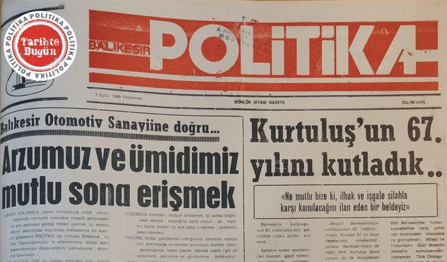 7 Eylül 1989 Perşembe: Arzumuz ve umudumuz mutlu sona erişmek