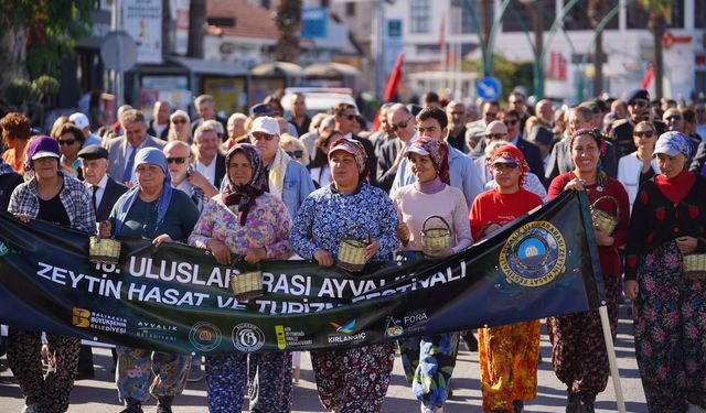 20. Ayvalık Uluslararası Zeytin Hasat ve Turizm Festivali Başlıyor