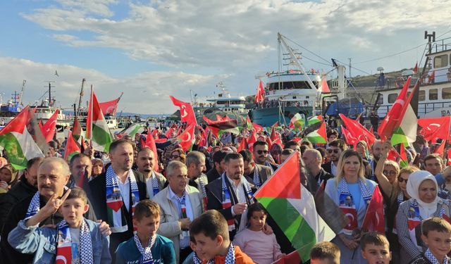 Erdekli Denizciler Gazze İçin Yelken Açtı