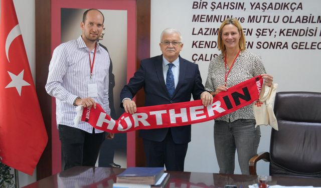 Burhaniye, Kardeş Şehri Hürth’ten Gelen Heyeti Ağırladı