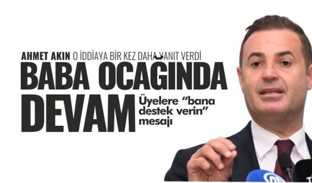 Ahmet Akın: “Baba Ocağında Siyasete Devam Edeceğim, CHP’nin Emanetine Sahip Çıkacağız”