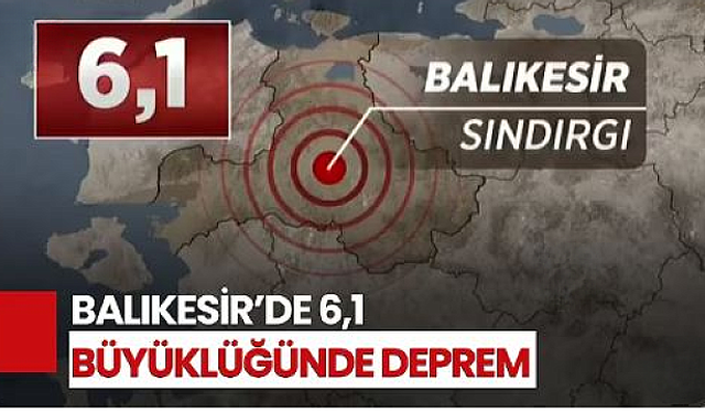 Balıkesir’de Deprem Sonrası Okullar Tatil Edildi