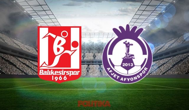 Balıkesirspor’un Afyonspor Maçındaki İlk 11’i Açıklandı!