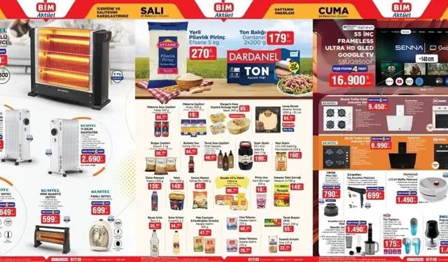 BİM 24-28 Ekim 2025 Aktüel Ürünler Kataloğu Yayınlandı! Kaçırılmayacak Fırsatlar BİM'de