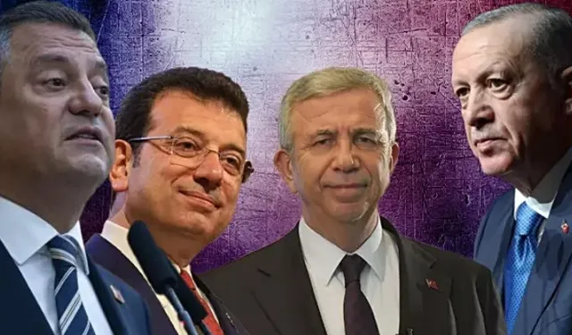 GÜNDEMAR Anketi: CHP Açık Ara Önde! Erdoğan, İmamoğlu, Yavaş ve Özel’e Karşı Kaybediyor