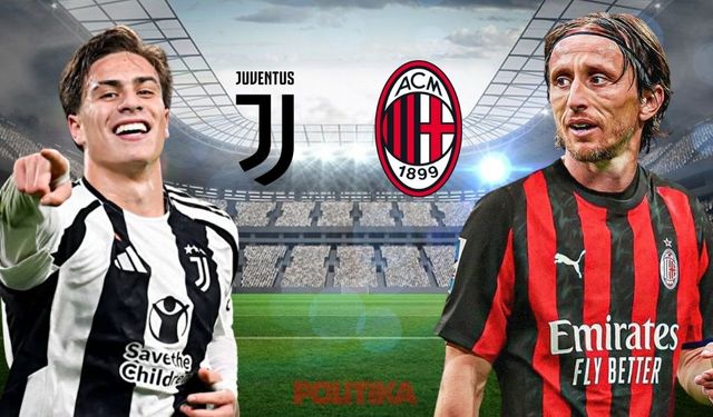 Juventus – Milan Maçının İlk 11'leri Belli Oldu! Dev Derbide Kenan Yıldız Sahnede!