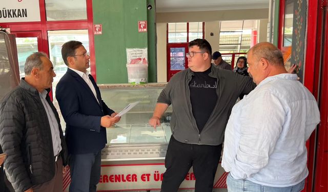 Sındırgı Belediye Başkanı Serkan Sak’tan Esnaf ve İtfaiye Ziyareti