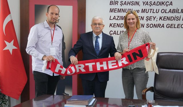 Burhaniye, Kardeş Şehri Hürth’ten Gelen Heyeti Ağırladı