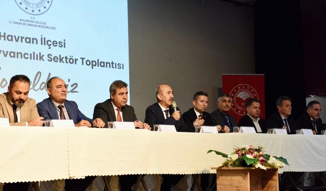 Havran’da Tarım ve Hayvancılık Sektörü Değerlendirme Toplantısı Gerçekleştirildi