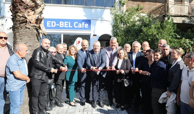 Edremit’te Ed-Bel Halk Cafe Hizmete Açıldı