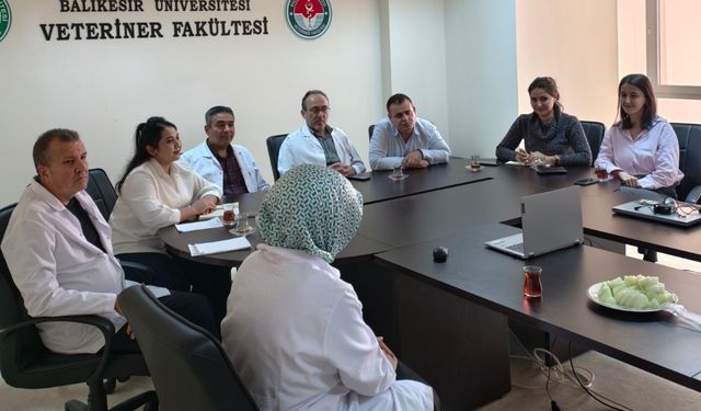 BAÜN Veteriner Fakültesi ile Özbekistan Cizzak Politeknik Enstitüsü İş Birliği İçin Görüştü