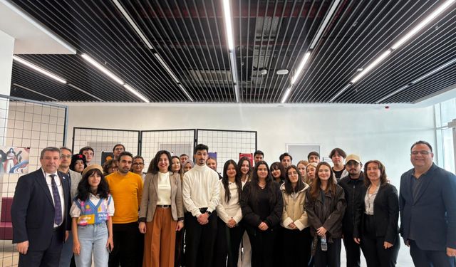 “Kadına Şiddete Hayır Uluslararası Poster Sergisi 2025” Bandırma Onyedi Eylül Üniversitesi’nde Açıldı