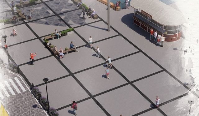 Ayvalık Tarihi Gümrük Meydanı Yeniden Hayat Buluyor