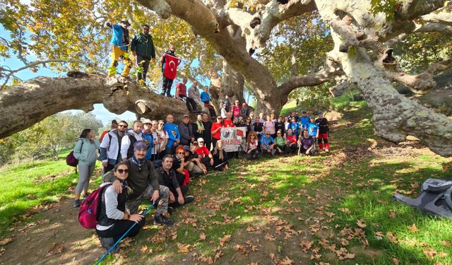 Atamızın İzinde: BALDAK’tan Gömeç’te Anlamlı Anma Yürüyüşü