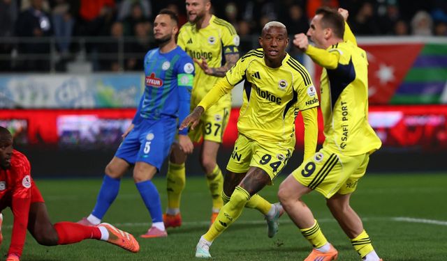 Fenerbahçe’den Tarihi Geri Dönüş! İlk Yarı 2-0, Maç Sonu 5-2! Rize’de Müthiş Gece