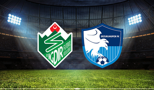 Iğdır FK – Erzurumspor Maçının İlk 11’leri Açıklandı!