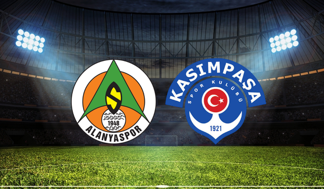 Alanyaspor – Kasımpaşa Maçının İlk 11’leri Açıklandı!