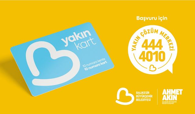 Balıkesir Büyükşehir Belediyesi'nde YAKIN KART ihalesi