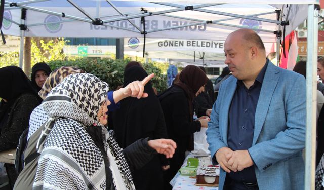 Başkan İbrahim Palaz, Filistin’e Destek Kermesine Katıldı
