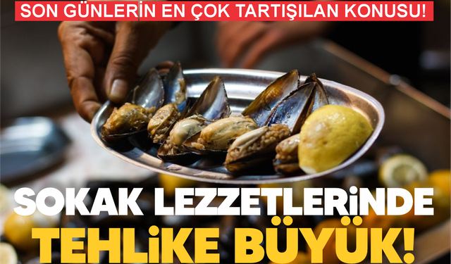 Uzmanından uyarı: Sokak lezzetlerinde tehlike artıyor!