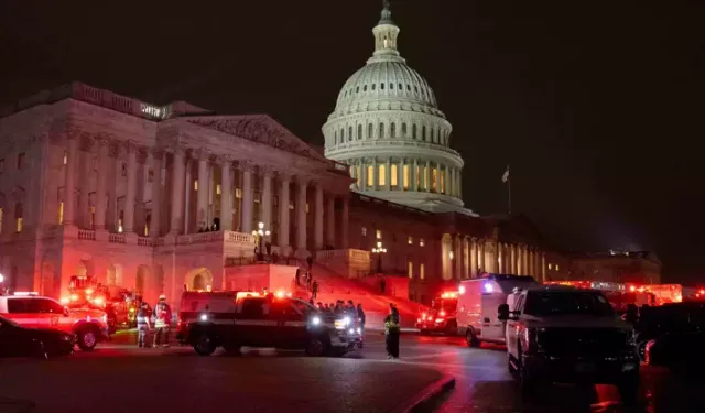 Washington Kongre'de Metro Tünelinde Feci Yangın! 2 Kişi Yaralandı!