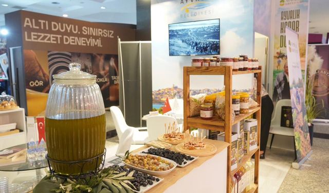 Ayvalık zeytinyağı ve gastronomi lezzetleriyle Gastromasa'da parladı